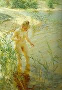 Anders Zorn reflexer oil painting